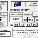 Prediksi Togel Sydney Hari Ini Tanggal 07 Juni 2019