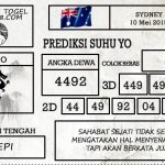 Prediksi Togel Sydney Hari Ini Tanggal 10 Mei 2019
