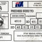 Prediksi Togel Sydney Hari Ini Tanggal 13 Mei 201