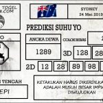 Prediksi Togel Sydney Hari Ini Tanggal 24 Mei 2019