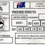 Prediksi Togel Sydney Hari Ini Tanggal 31 Mei 2019