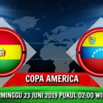 Prediksi Skor Bola Bolivia vs Venezuela 23 Juni 2019