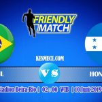 Prediksi Skor Bola Brazil vs Honduras 10 Juni 2019
