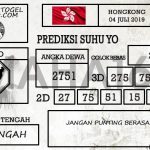Prediksi Togel Hongkong Hari Ini Tanggal 04 Juli 2019