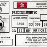 Prediksi Togel Hongkong Hari Ini Tanggal 21 Juni 2019