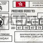 Prediksi Togel Hongkong Hari Ini Tanggal 23 Juni 2019