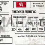 Prediksi Togel Hongkong Hari Ini Tanggal 30 Juni 2019