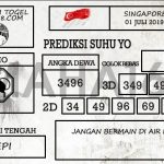 Prediksi Togel Singapore Hari Ini Tanggal 01 Juli 2019