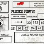 Prediksi Togel Singapore Hari Ini Tanggal 12 Juni 2019