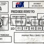 Prediksi Togel Sydney Hari Ini Tanggal 02 Juli 2019