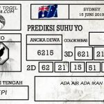 Prediksi Togel Sydney Hari Ini Tanggal 15 Juni 2019
