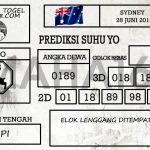 Prediksi Togel Sydney Hari Ini Tanggal 28 Juni 2019