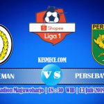 Prediksi Skor Bola PSS Sleman vs Persebaya Surabaya 13 Juli 2019