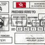 Prediksi Togel Hongkong Hari Ini Tanggal 03 Agustus