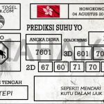 Prediksi Togel Hongkong Hari Ini Tanggal 04 Agustus