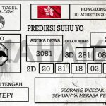Prediksi Togel Hongkong Hari Ini Tanggal 10 Agustus