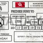 Prediksi Togel Hongkong Hari Ini Tanggal 11 Agustus