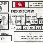 Prediksi Togel Hongkong Hari Ini Tanggal 16 Agustus