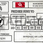 Prediksi Togel Hongkong Hari Ini Tanggal 22 Juli