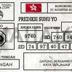 Prediksi Togel Hongkong Hari Ini Tanggal 27 Agustus