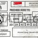 Prediksi Togel Singapore Hari Ini Tanggal 13 Juli
