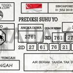 Prediksi Togel Singapore Hari Ini Tanggal 21 Juli