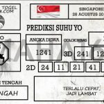 Prediksi Togel Singapore Hari Ini Tanggal 28 Agustus