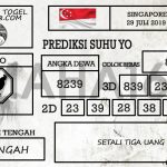 Prediksi Togel Singapore Hari Ini Tanggal 29 Juli