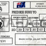 Prediksi Togel Sydney Hari Ini Tanggal 16 Juli