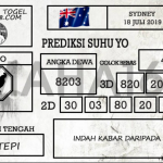 Prediksi Togel Sydney Hari Ini Tanggal 18 Juli