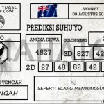 Prediksi Togel Sydney Hari Ini Tanggal 09 Agustus