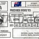 Prediksi Togel Sydney Hari Ini Tanggal 14 Agustus