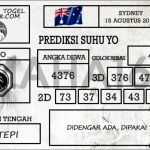 Prediksi Togel Sydney Hari Ini Tanggal 15 Agustus