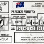 Prediksi Togel Sydney Hari Ini Tanggal 18 Agustus