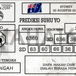 Prediksi Togel Sydney Hari Ini Tanggal 30 Agustus