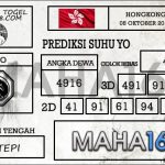 Prediksi Togel Hongkong Hari Ini Tanggal 08 Oktober