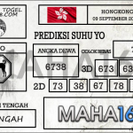 Prediksi Togel Hongkong Hari Ini Tanggal 09 September