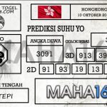 Prediksi Togel Hongkong Hari Ini Tanggal 10 Oktober