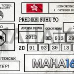 Prediksi Togel Hongkong Hari Ini Tanggal 11 Oktober