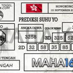 Prediksi Togel Hongkong Hari Ini Tanggal 15 September