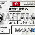 Prediksi Togel Hongkong Hari Ini Tanggal 30 September