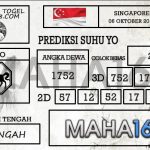 Prediksi Togel Singapore Hari Ini Tanggal 06 Oktober