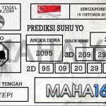 Prediksi Togel Singapore Hari Ini Tanggal 16 Oktober