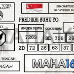 Prediksi Togel Singapore Hari Ini Tanggal 28 Oktober