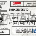 Prediksi Togel Singapore Hari Ini Tanggal 30 Oktober