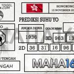 Prediksi Togel Hongkong Hari Ini Tanggal 10 November