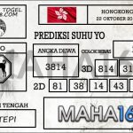 Prediksi Togel Hongkong Hari Ini Tanggal 22 Oktober