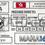 Prediksi Togel Hongkong Hari Ini Tanggal 30 Oktober