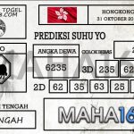Prediksi Togel Hongkong Hari Ini Tanggal 31 Oktober