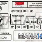 Prediksi Togel Singapore Hari Ini Tanggal 16 November